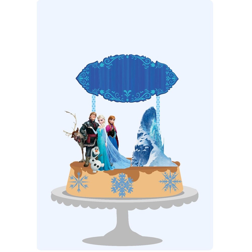 Topo de Bolo Frozen 03