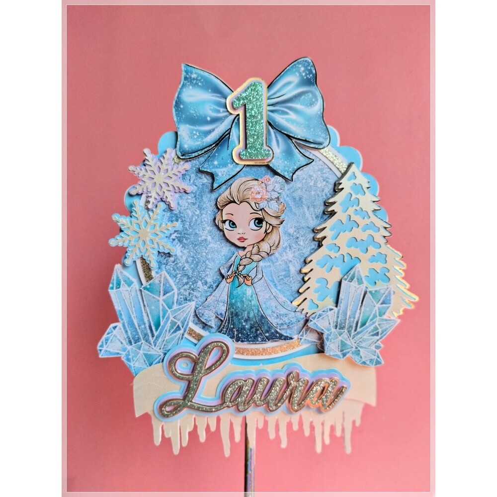 Topo de Bolo Frozen 15