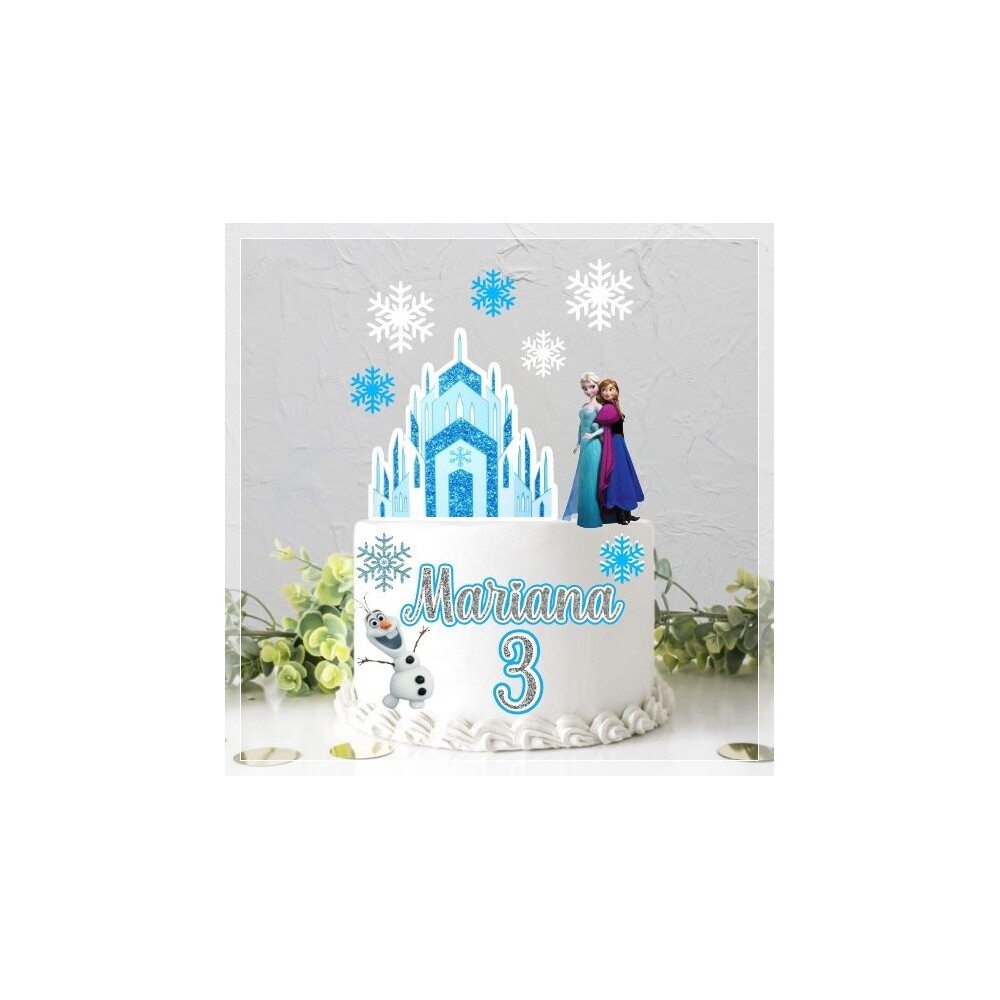 Topo de Bolo Frozen 16