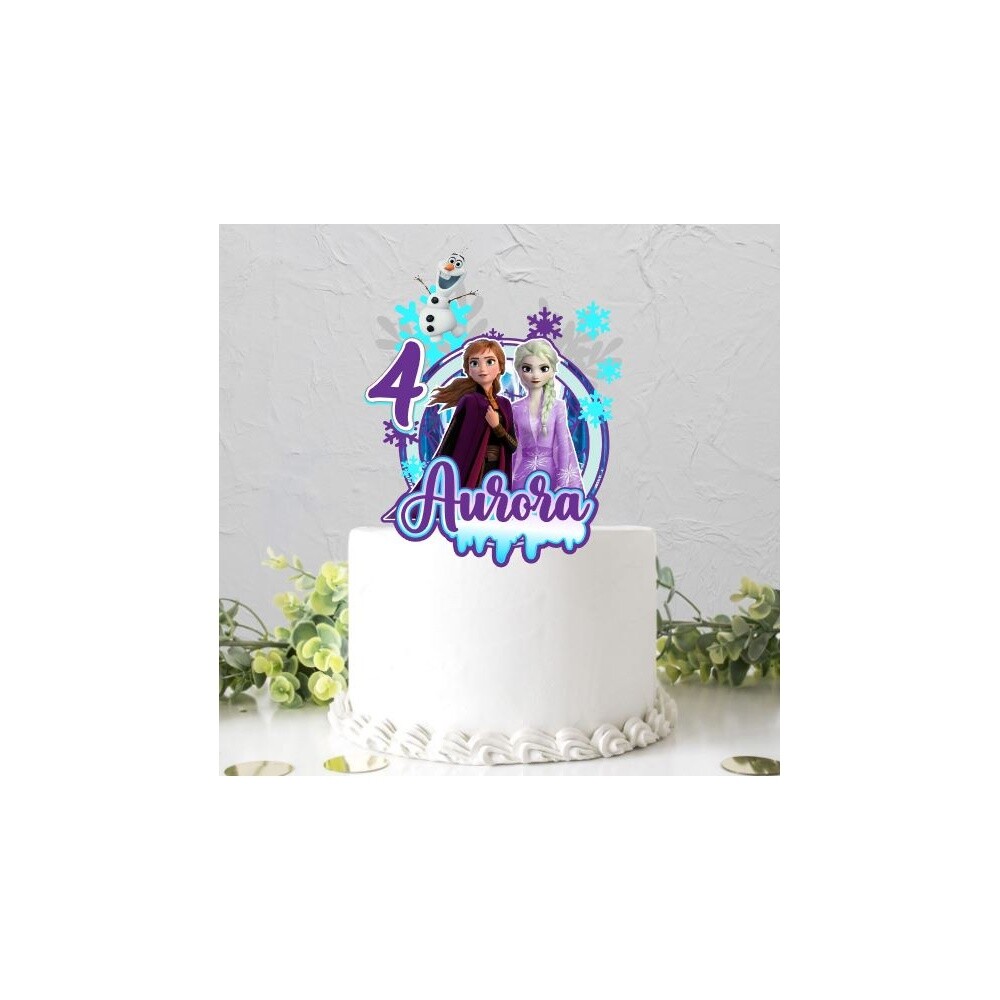 Topo de Bolo Frozen 21