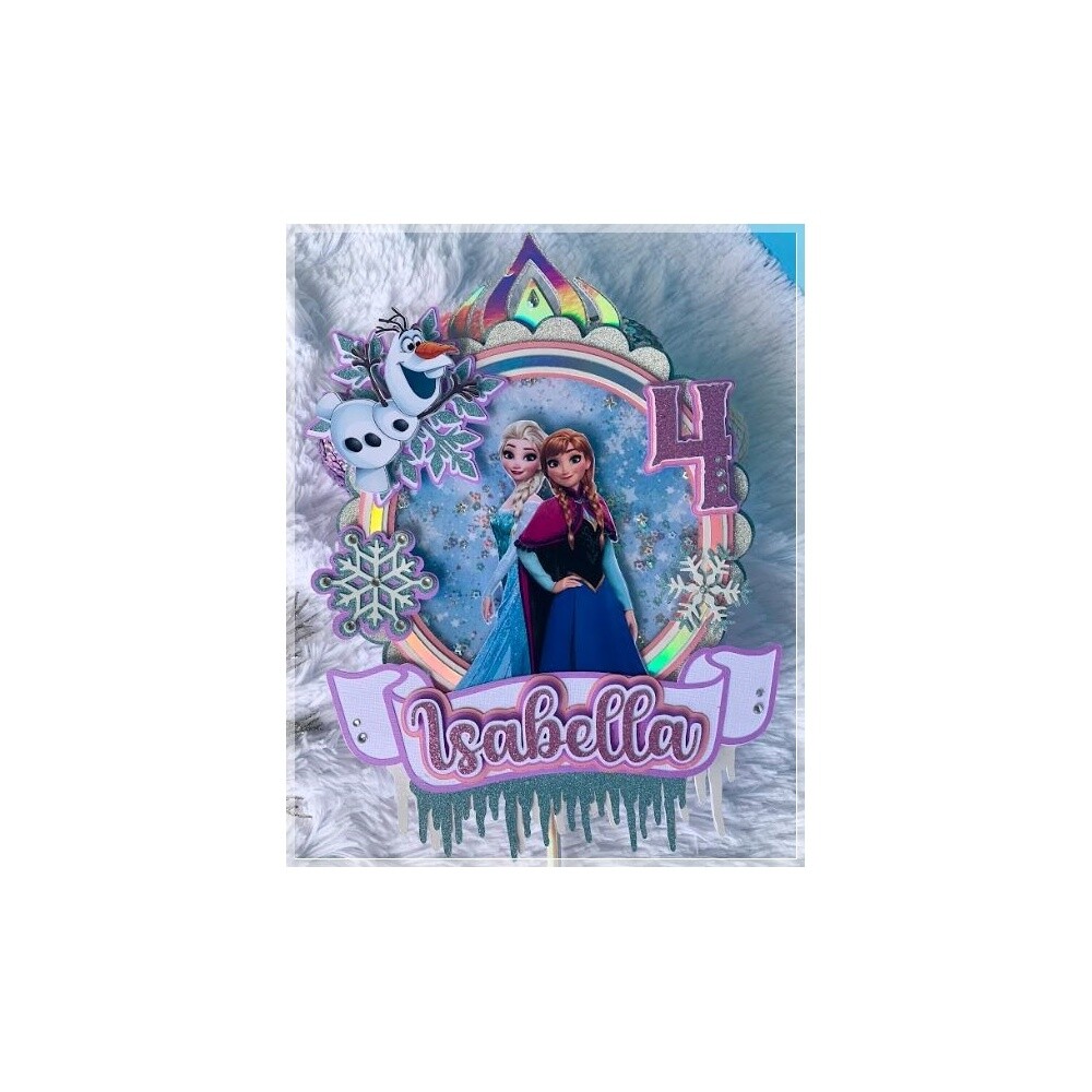 Topo de Bolo Frozen 25
