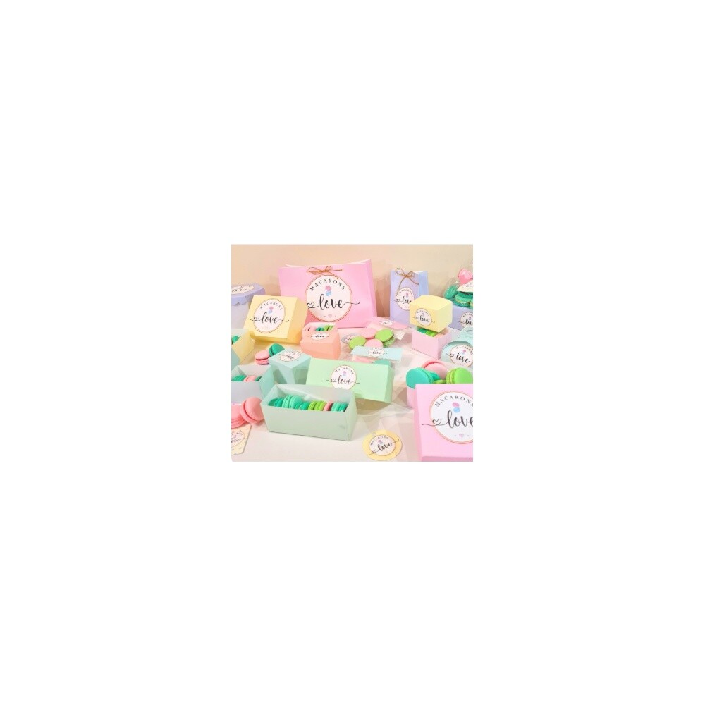 Arquivo de corte Embalagens Macarons
