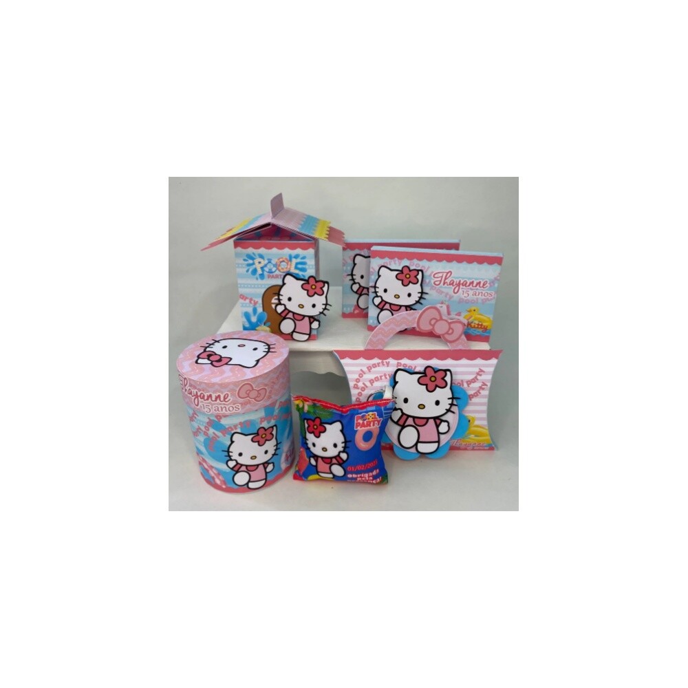Arquivo de Corte Hello Kitty – Kit Festa Pronta