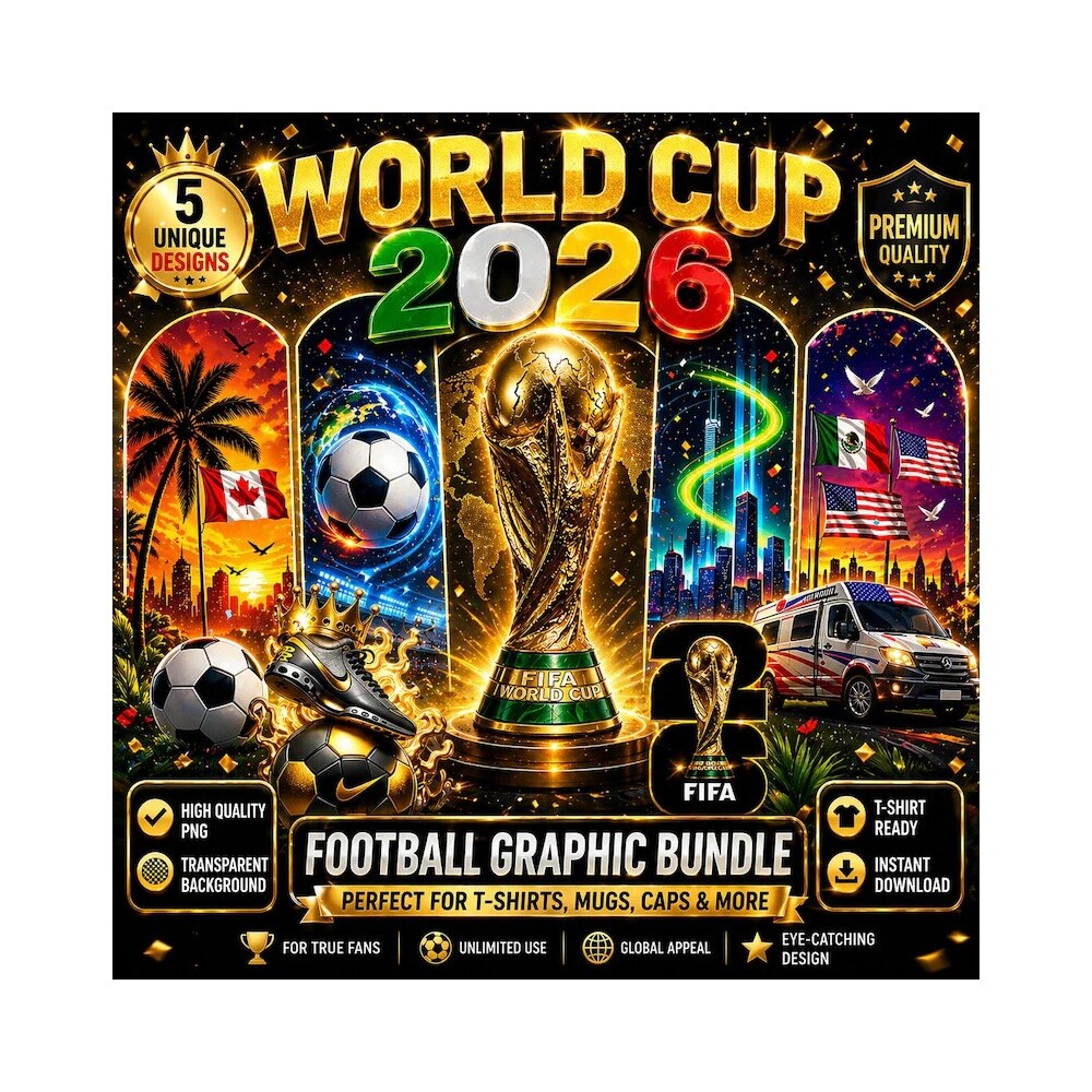 Pacote PNG da Copa do Mundo 2026