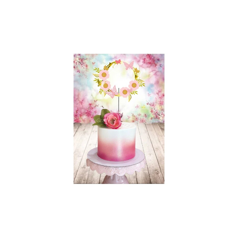 Topo de BoloFloral 16
