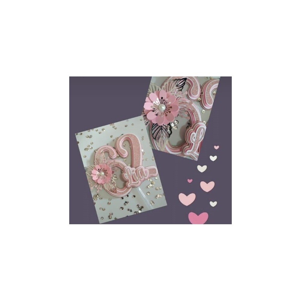 Topo de BoloFloral 40