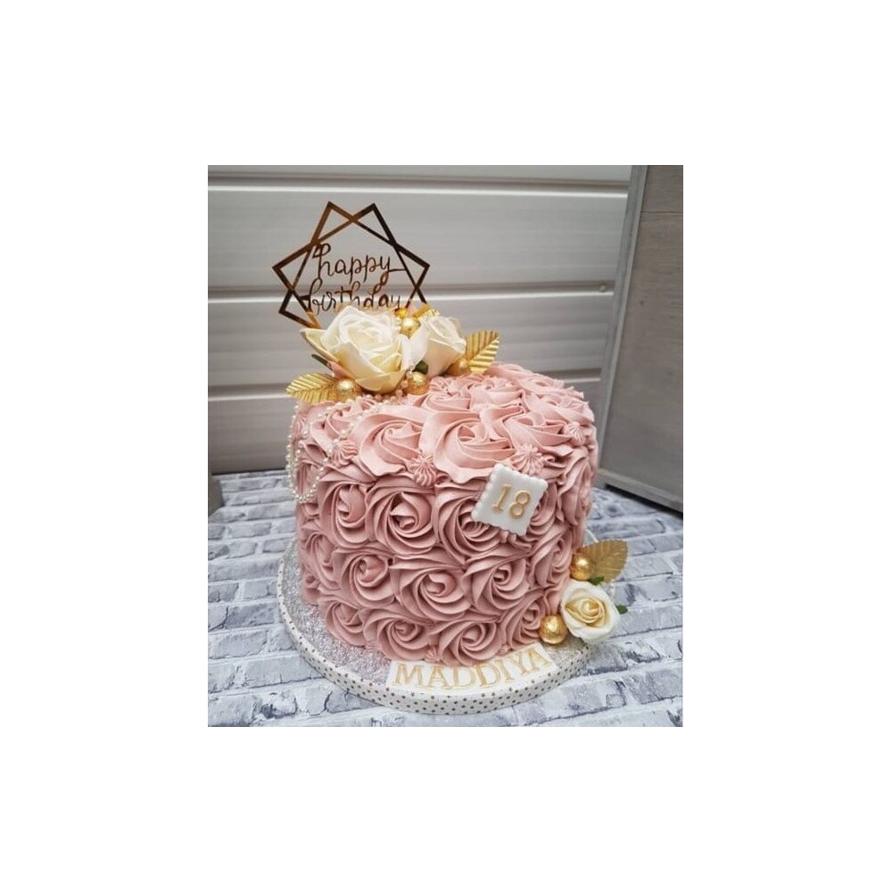 Topo de BoloFloral 45