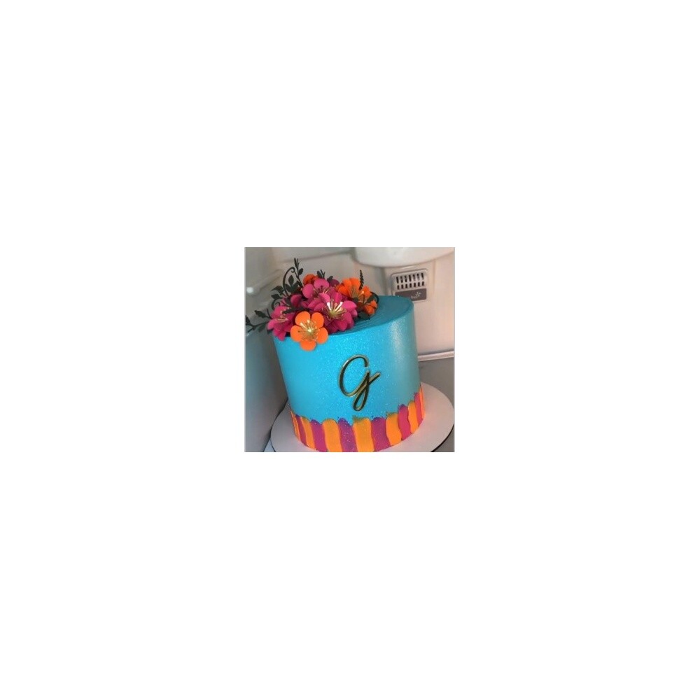Topo de BoloFloral 51