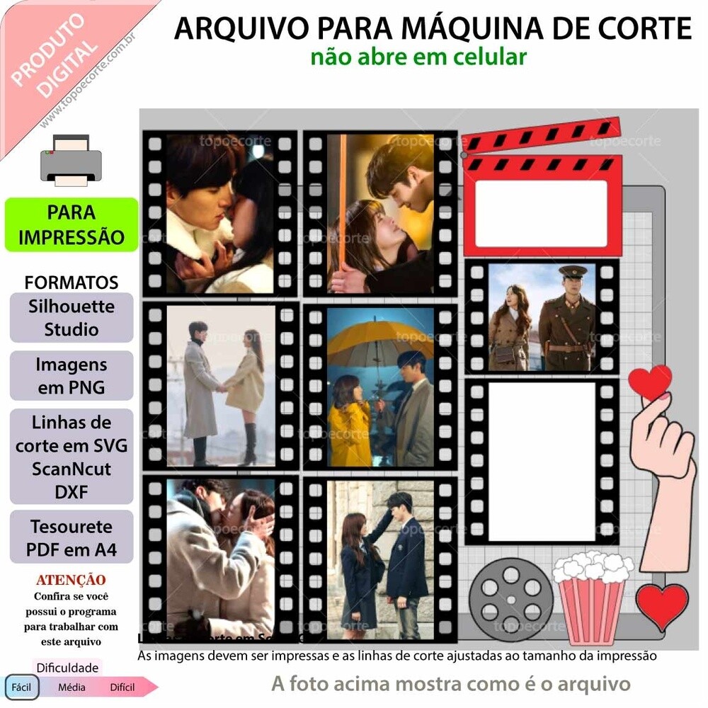 Topo de bolo Dorama 18