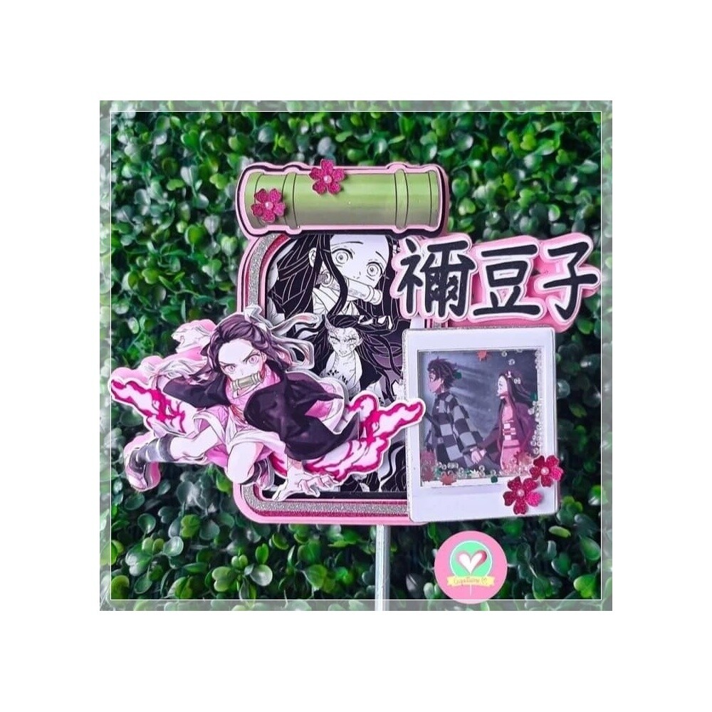 Topo de bolo Demon Slayer 07