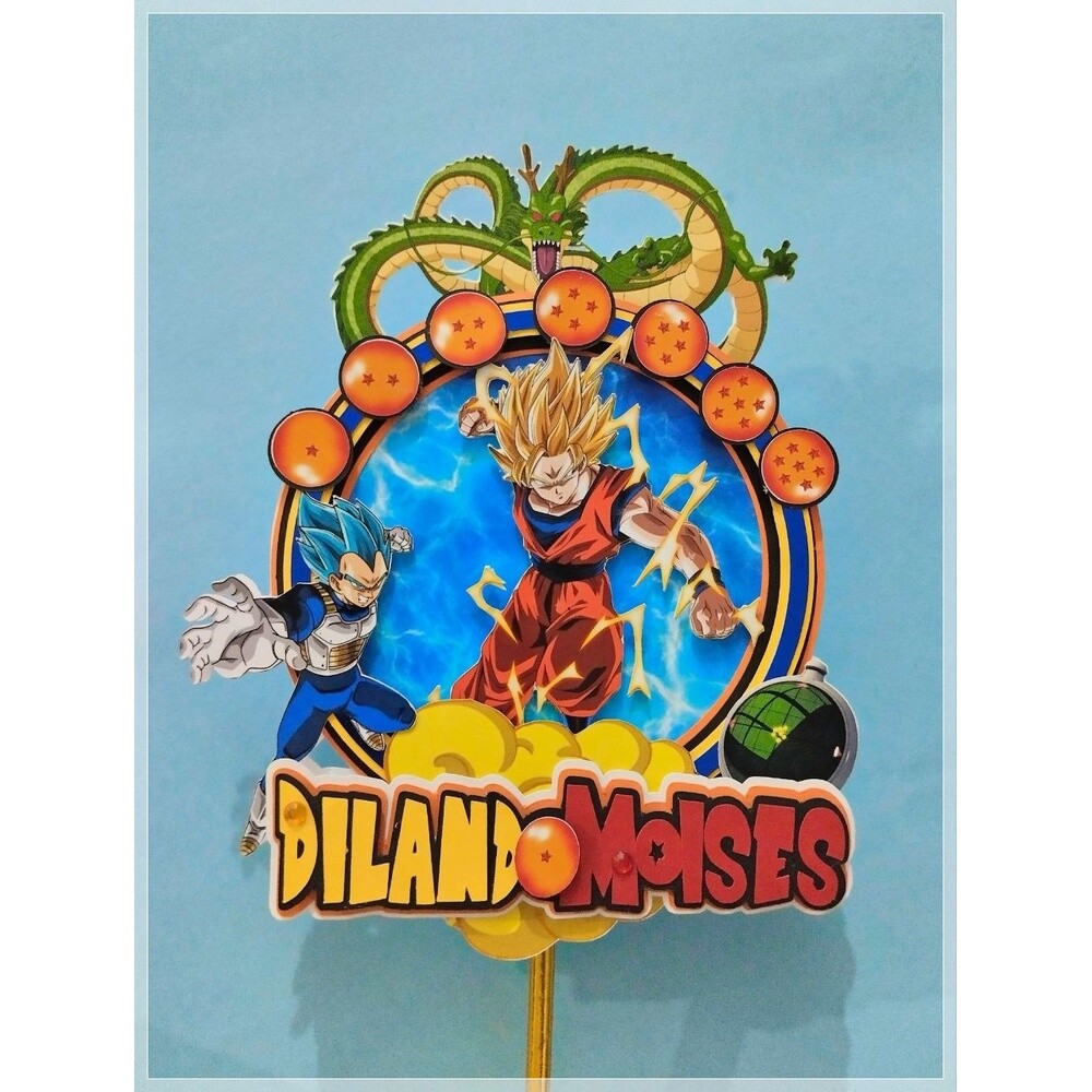 Topo de bolo Dragon Ball 04