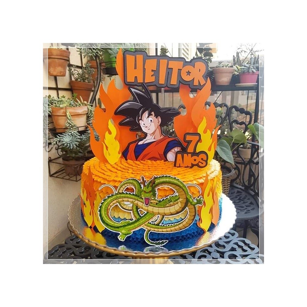 Topo de bolo Dragon Ball 09