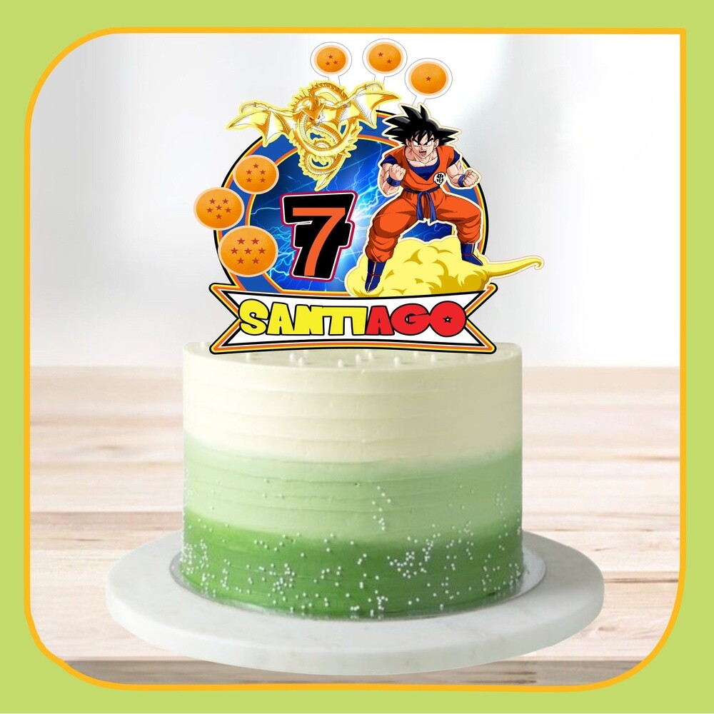 Topo de bolo Dragon Ball 24
