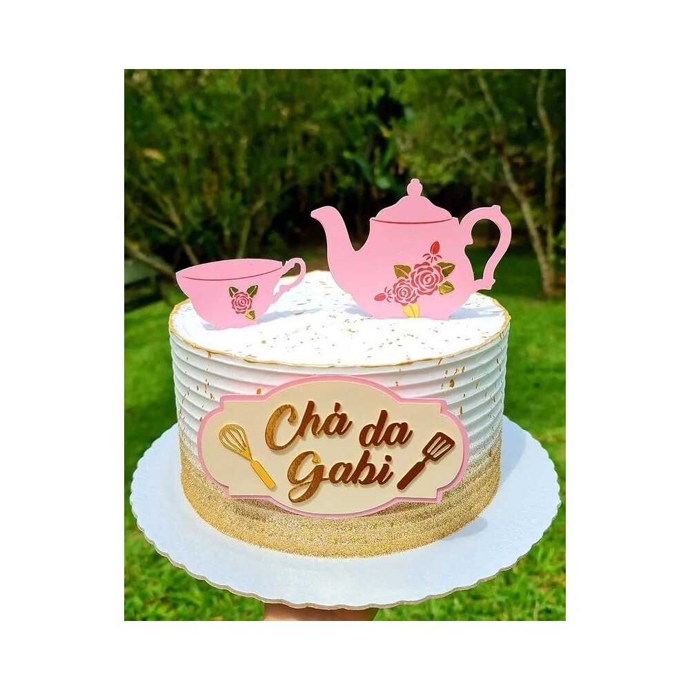 Topo de Bolo Chá de Cozinha 05