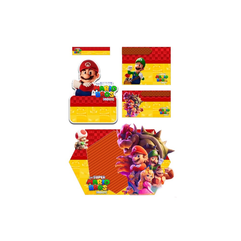 Arquivo Etiqueta Escolar Mario formato ppt