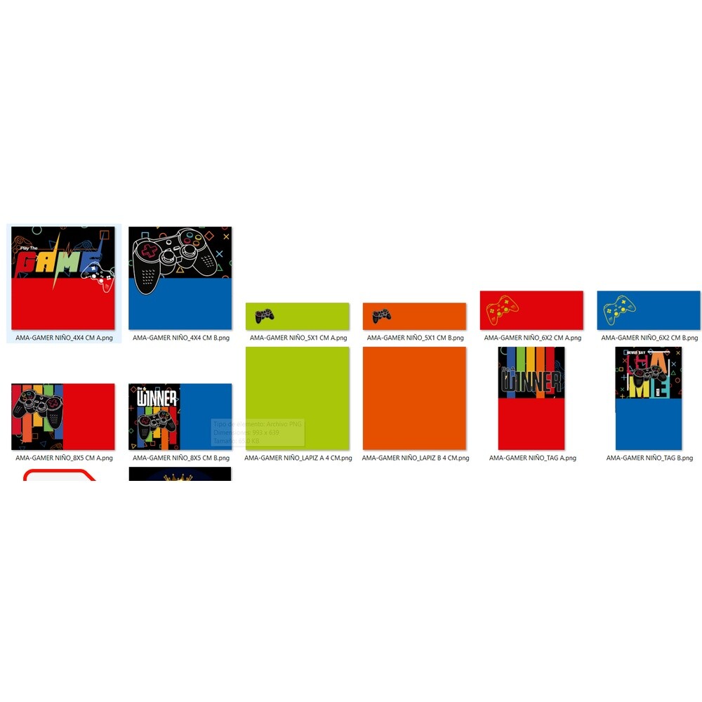 Arquivo Etiqueta Escolar GAMER GAMES