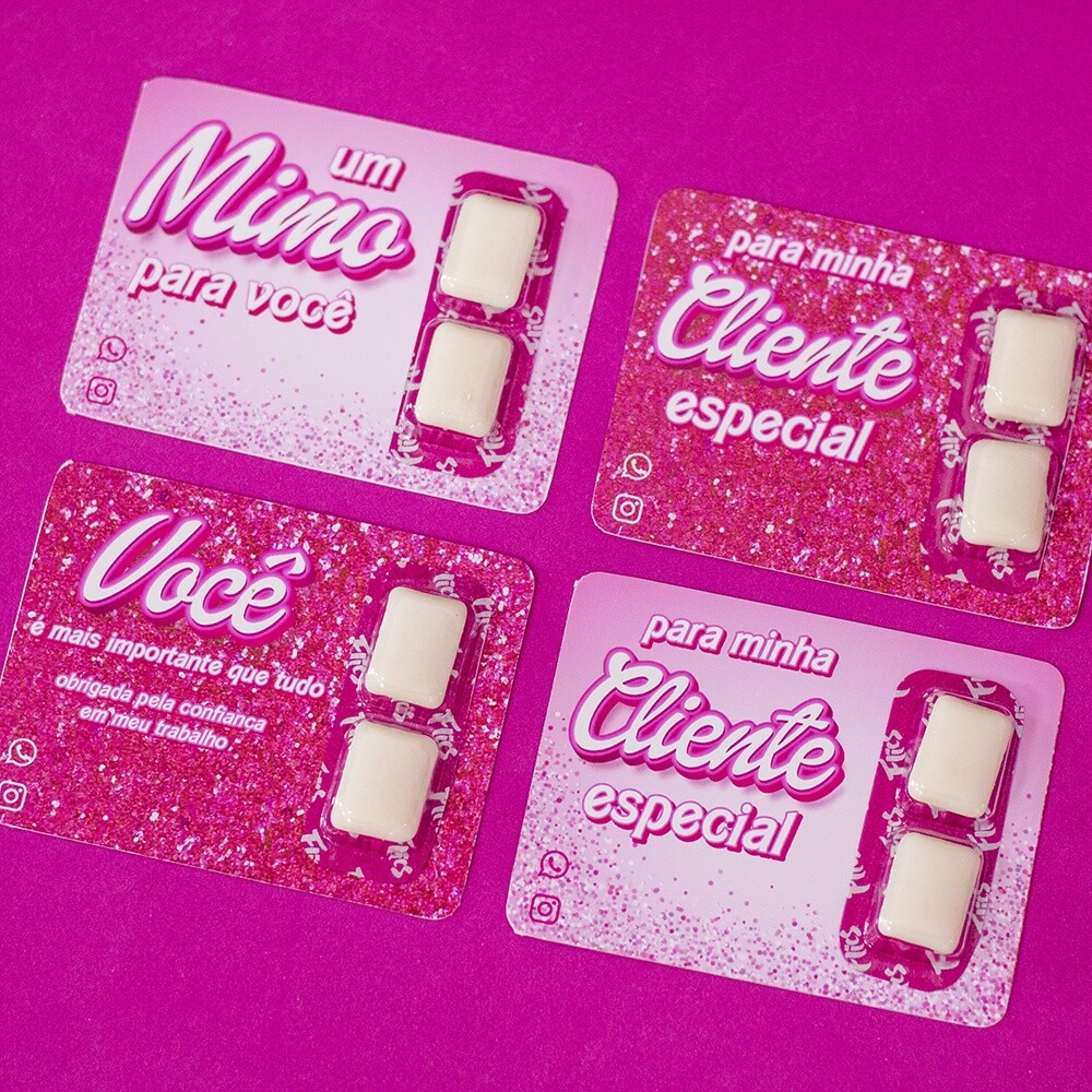 Arquivo de Corte card chiclete