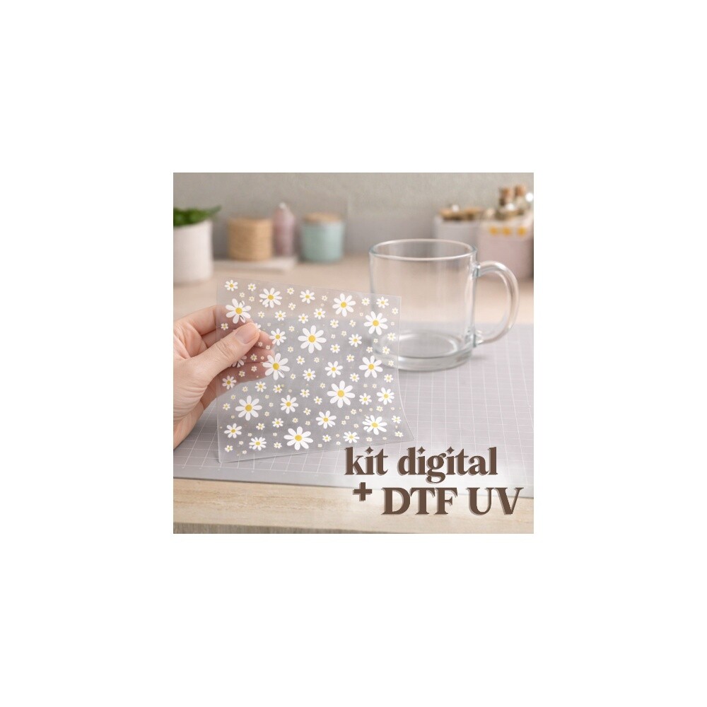 Kit Digital DTF UV flores