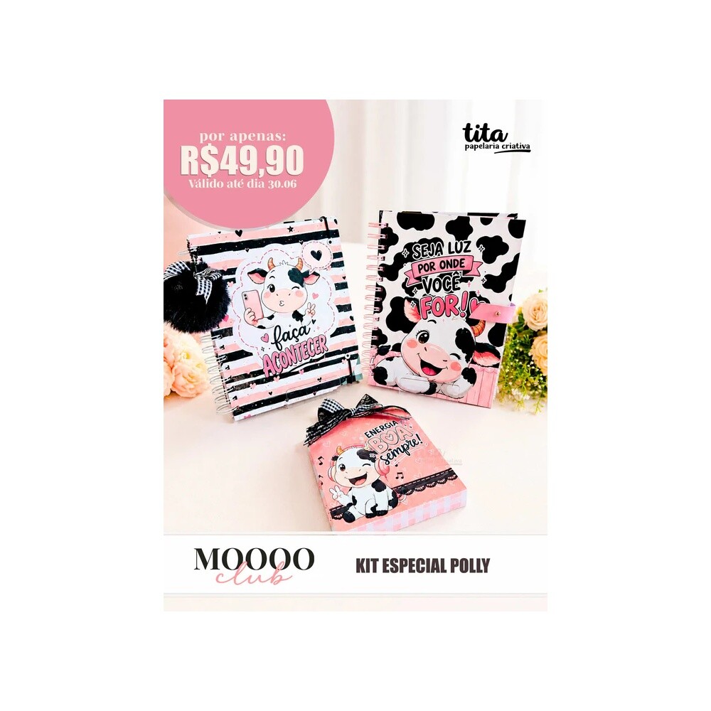 Kit Digital Mooo Club - Kit Especial Poly + Video Aulas ( Drive d