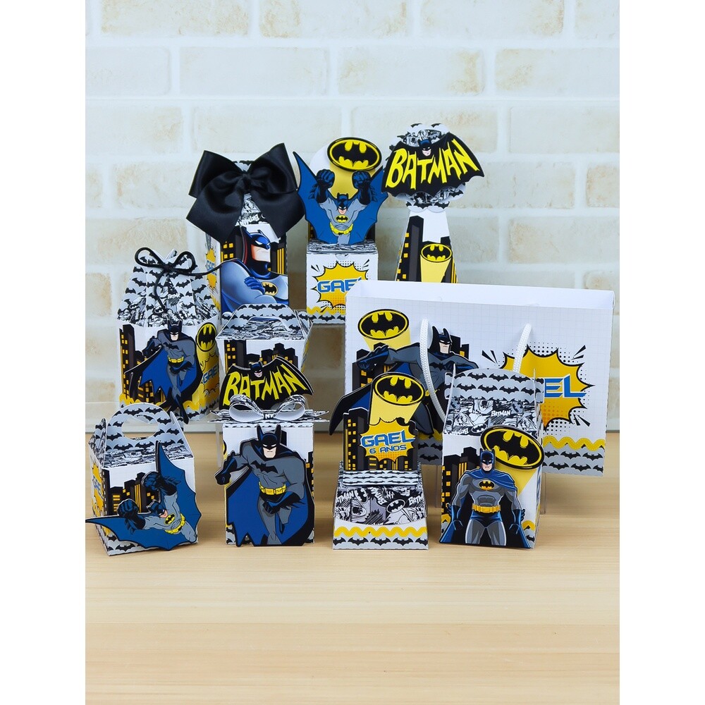 Kit Festa Batman - Chuvinha de Papel