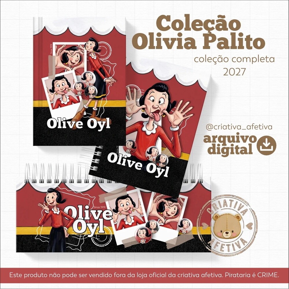 Arquivo Digital para encadernação vintage Coleção Completa Ol