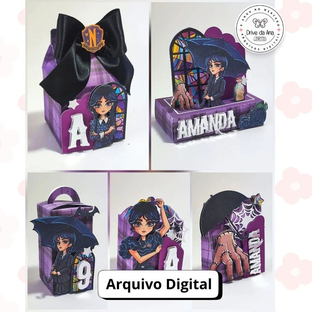 Arquivo de Corte Wandinha 14