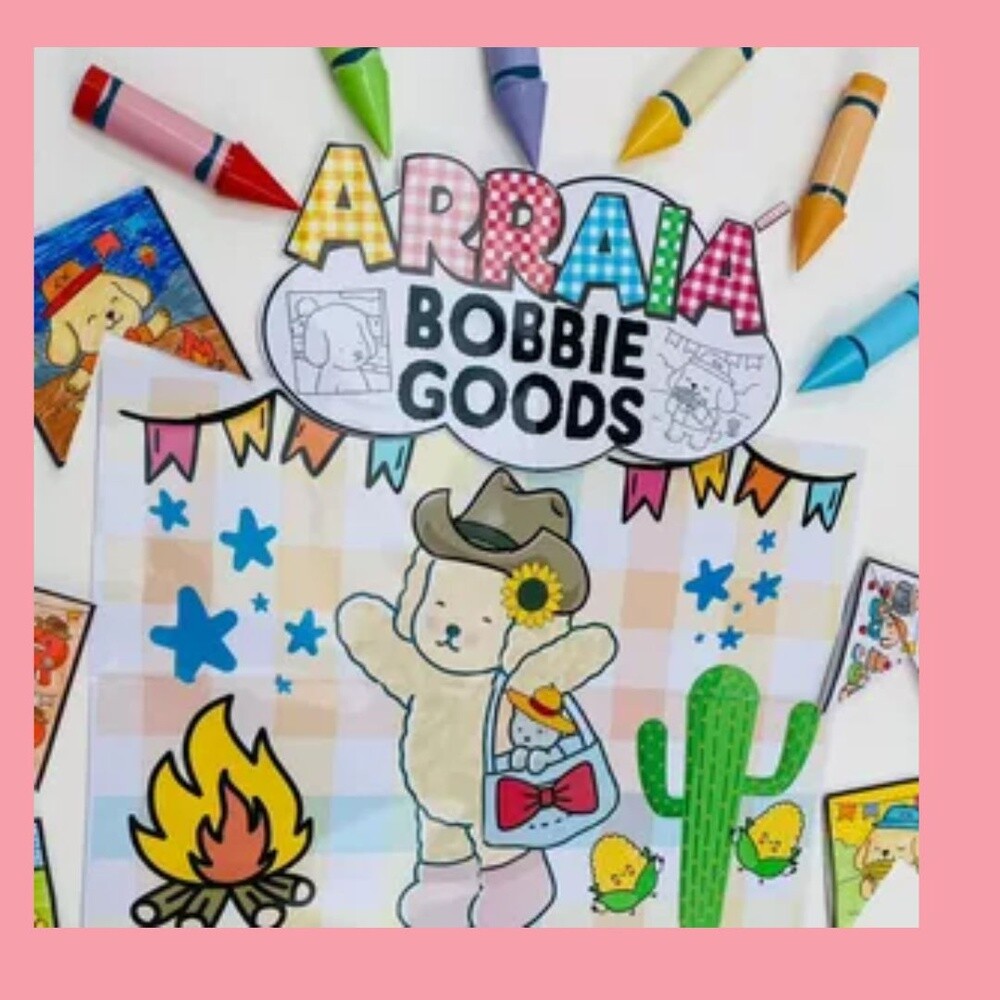 Painel Arraiá Boobie Goods 2 tamanhos