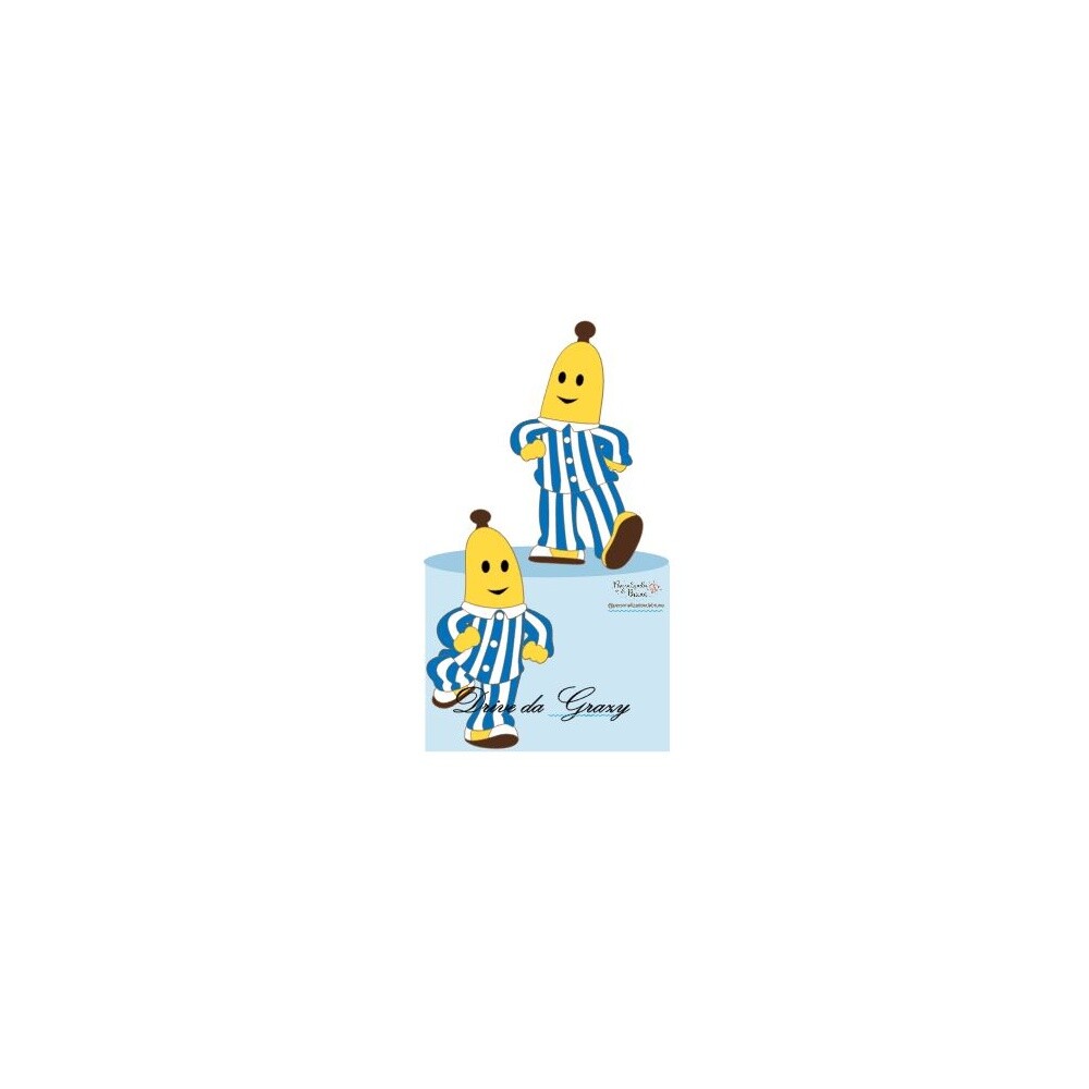 Topo de bolo 02 - Bananas de Pijamas a
