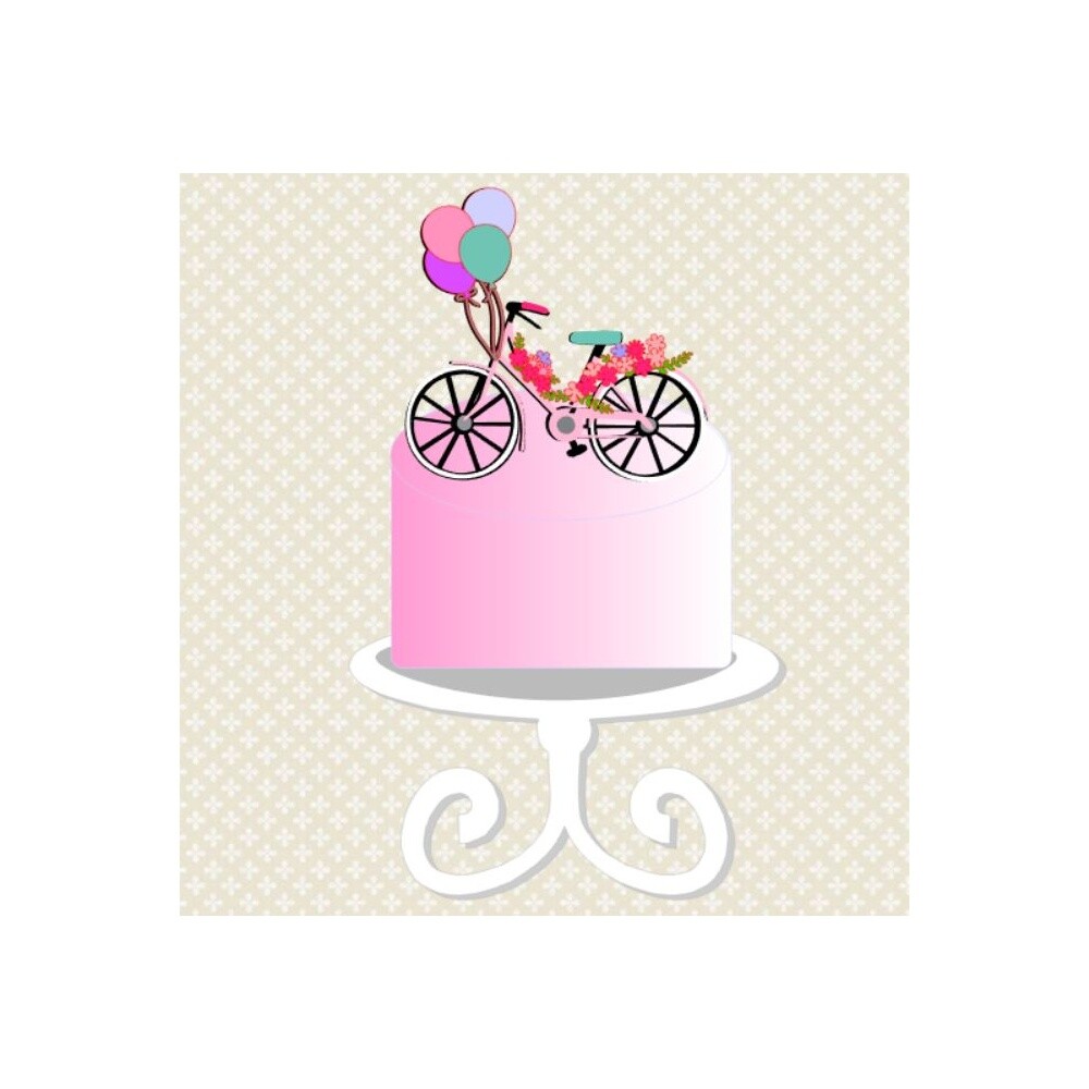 Topo de bolo 21 - Bicicleta - Ciclismo a