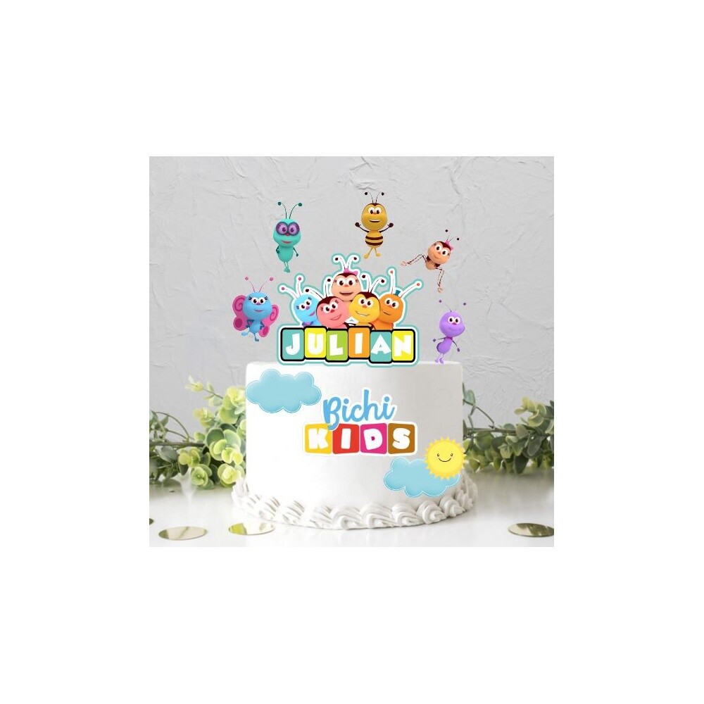 Topo de bolo 01 - BIchi Kids a