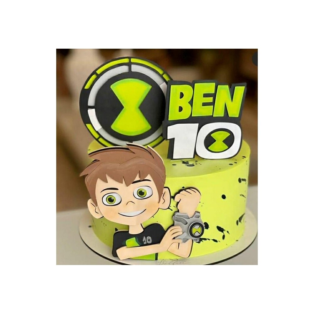 Topo de bolo 02 - Ben 10 a