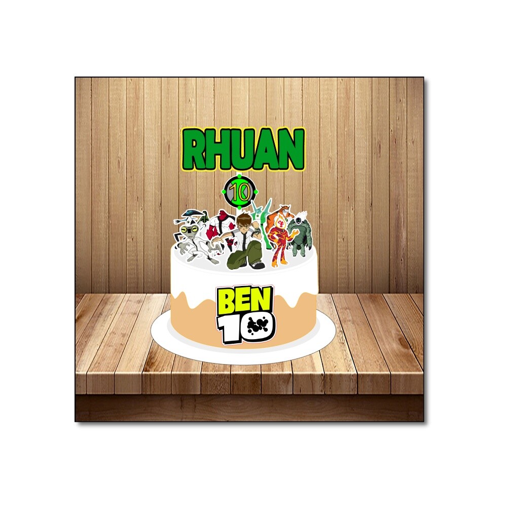 Topo de bolo 06 - Ben 10 a