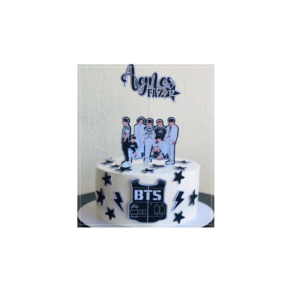 Topo de bolo 14 - BTS a