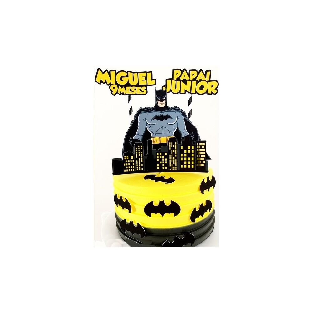 Topo de bolo 04 - Batman a