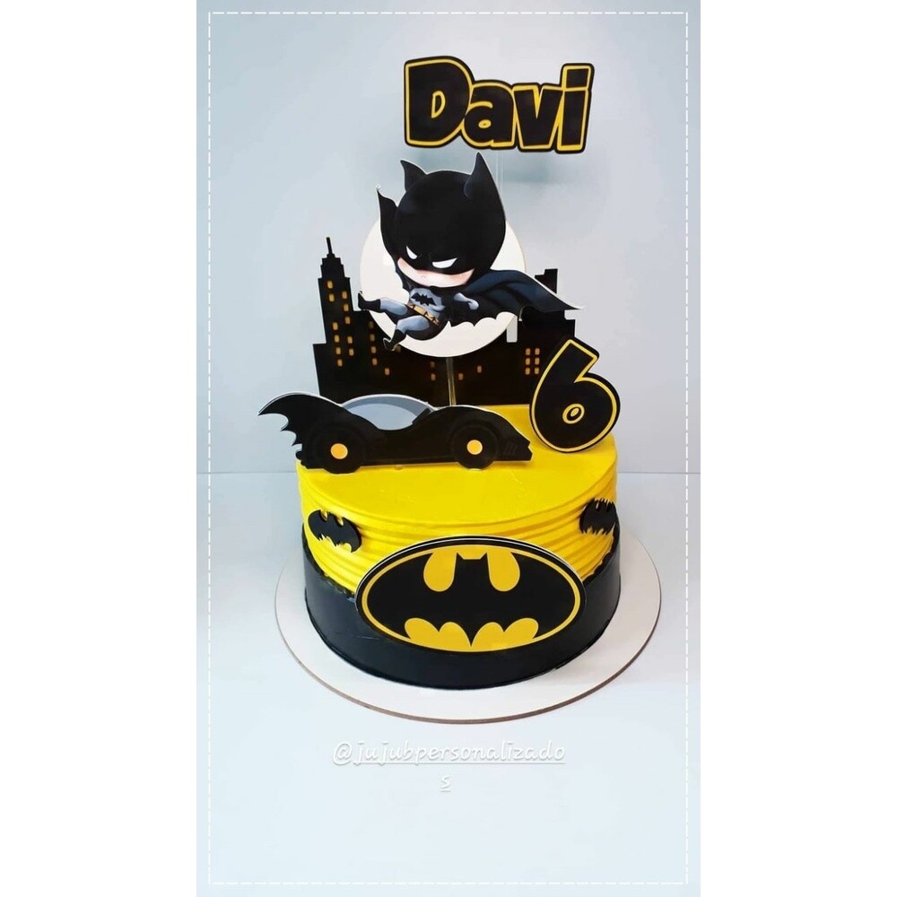 Topo de bolo 29 - Batman a