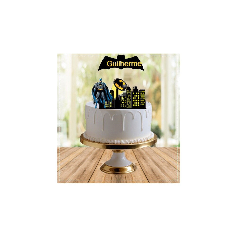 Topo de bolo 32 - Batman a