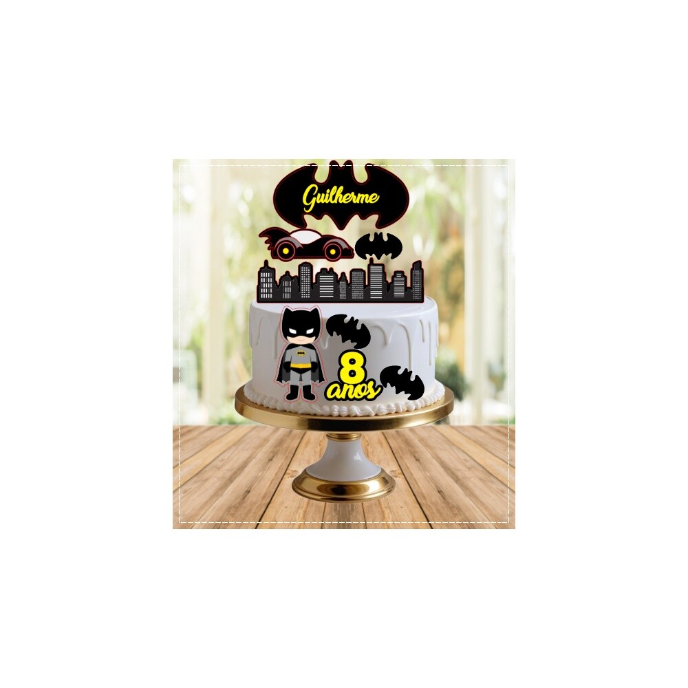 Topo de bolo 33 - Batman a