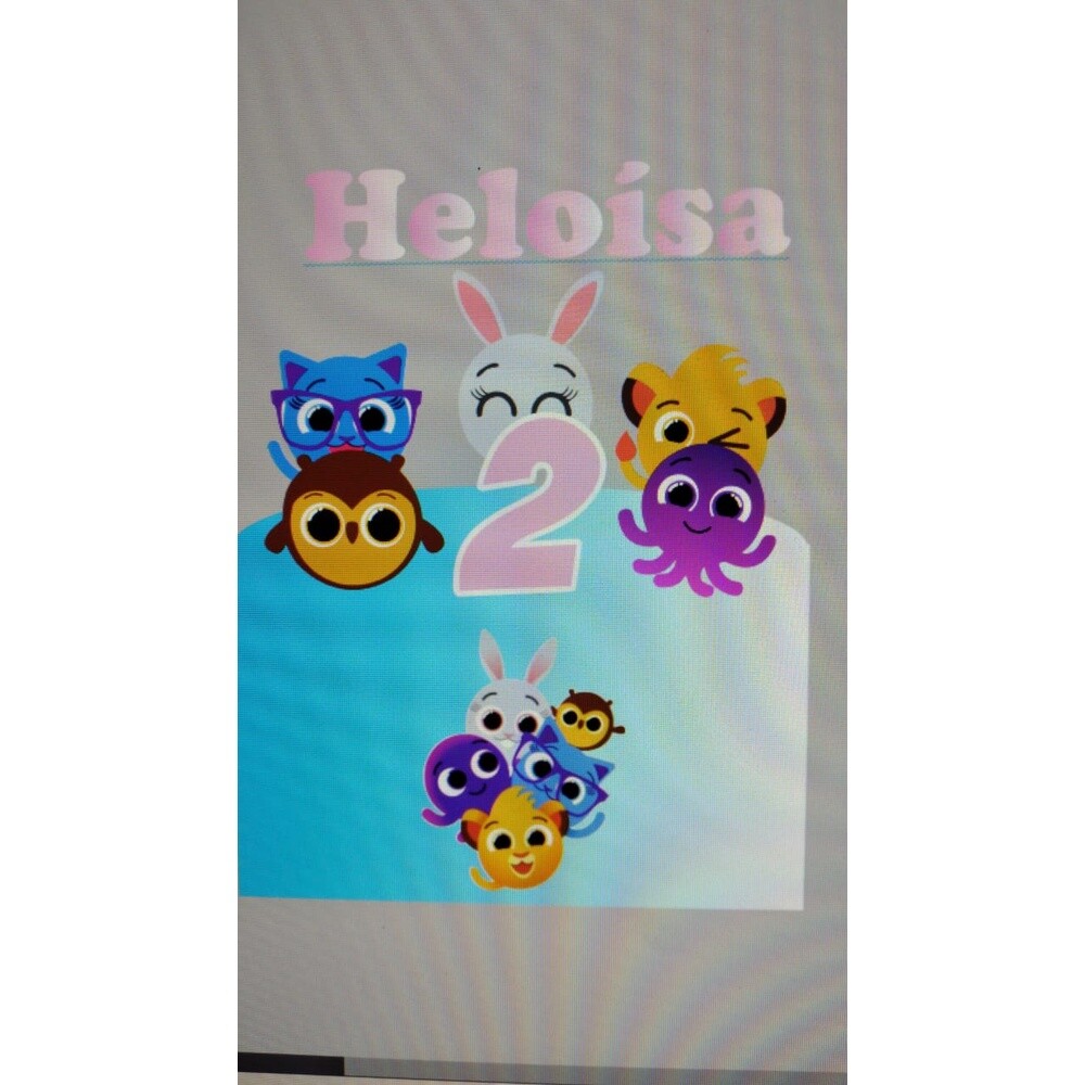 Topo de bolo 13 - Bolofofo a