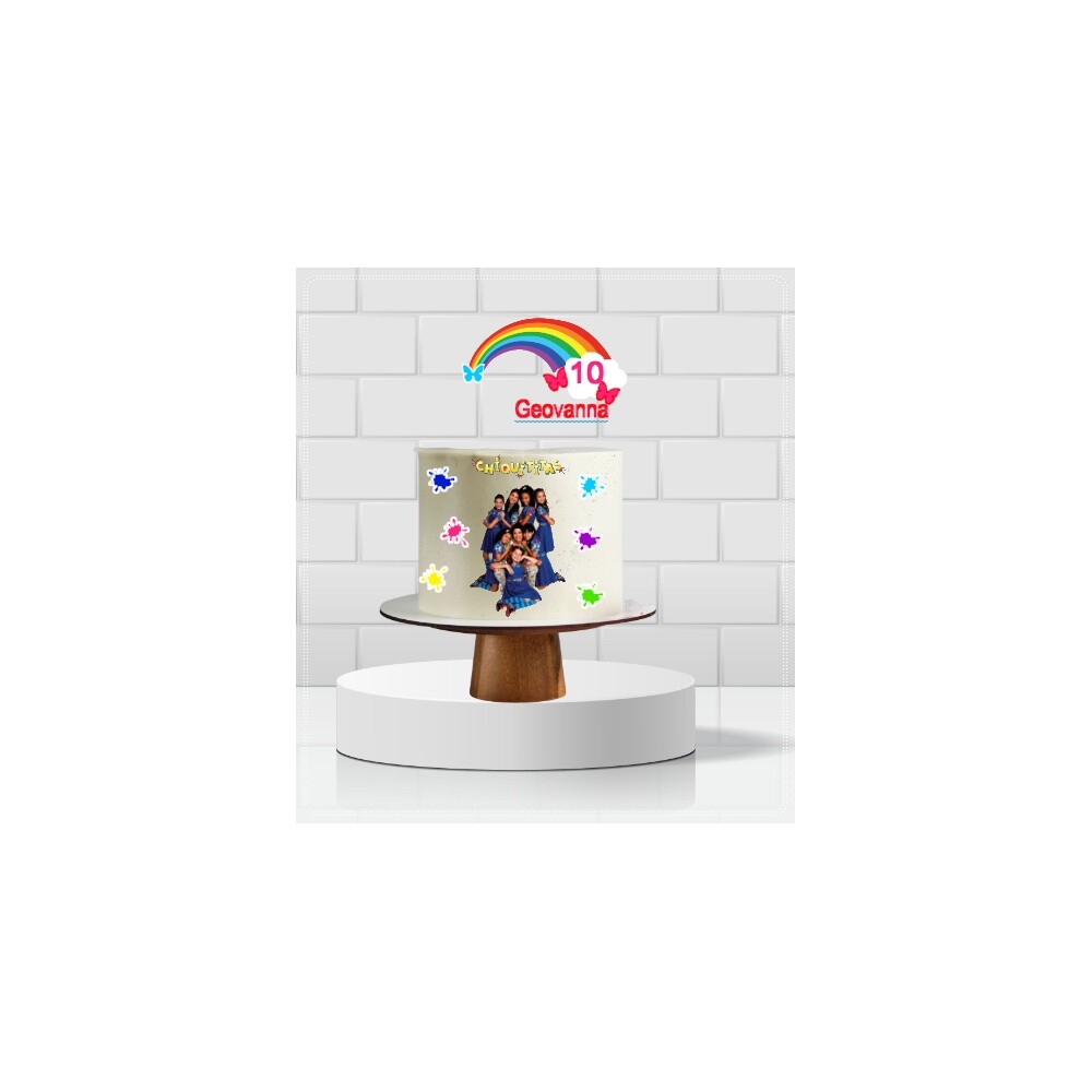 Topo de Bolo 05 - Chiquititas a