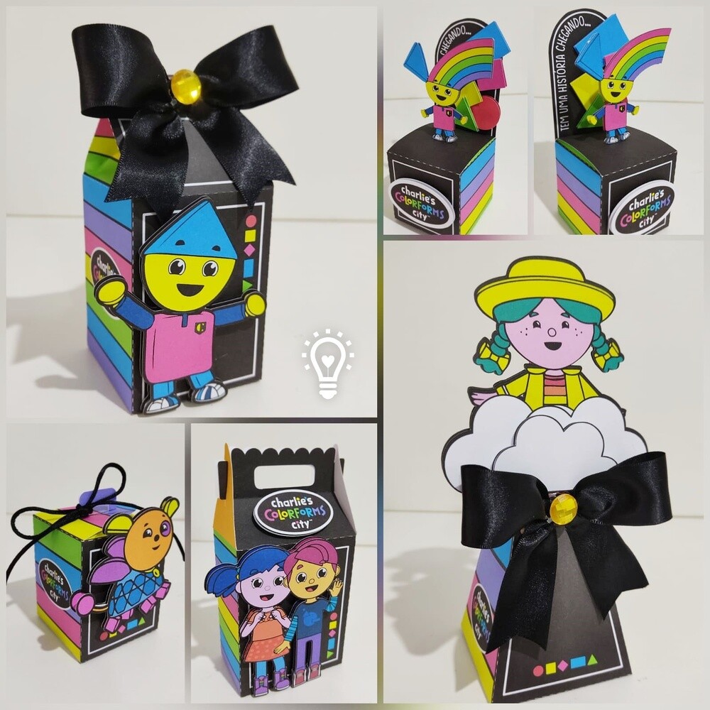 Charlie e Colorforms