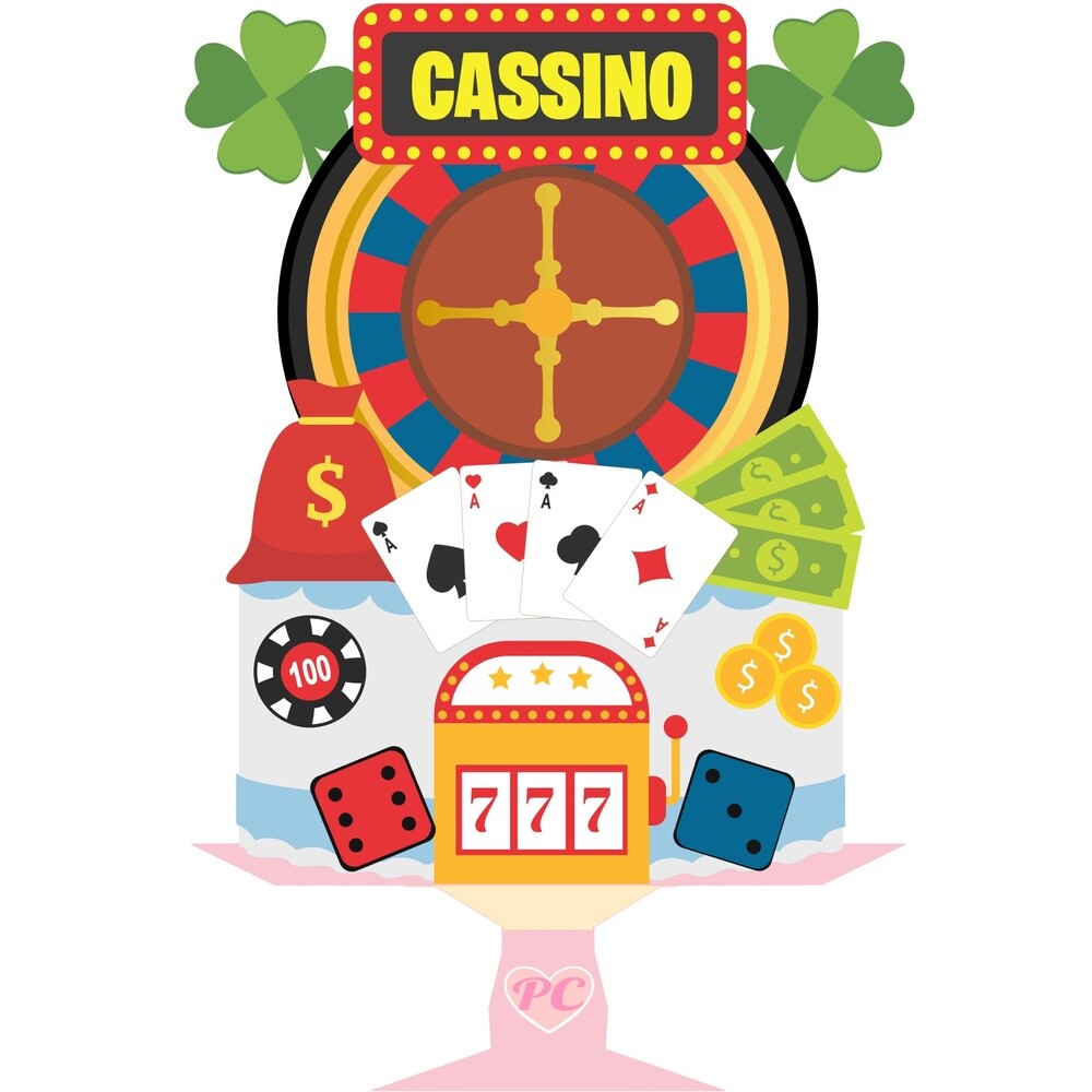 Topo de bolo 02 - Cassino a