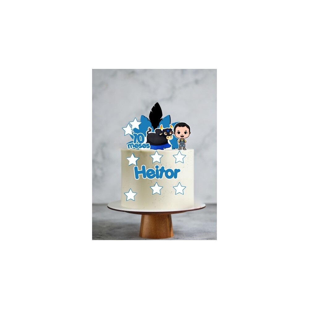 Topo de bolo 01 - Caprichoso a