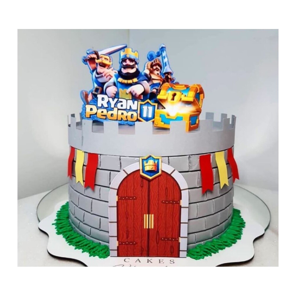 Topo de Bolo Clash Royale 01