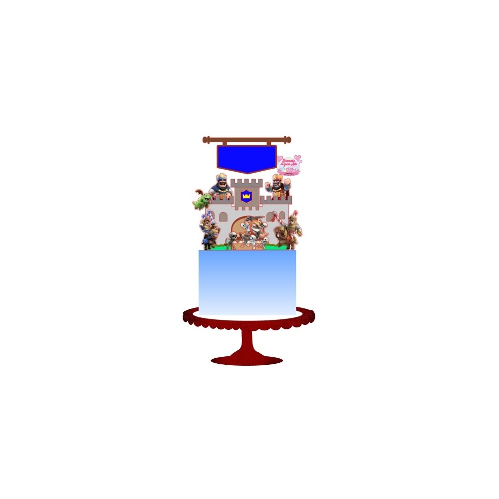 Topo de Bolo Clash Royale 02