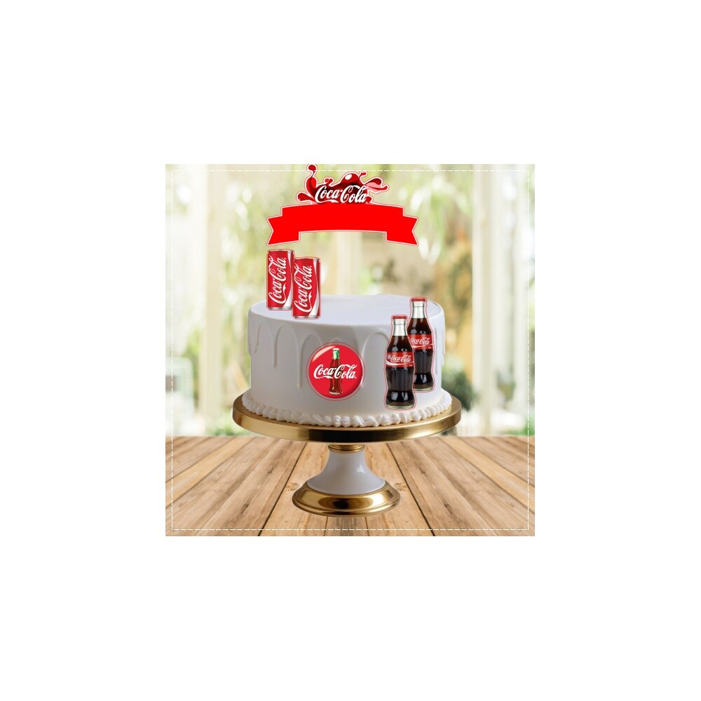 Topo de Bolo Coca Cola 03