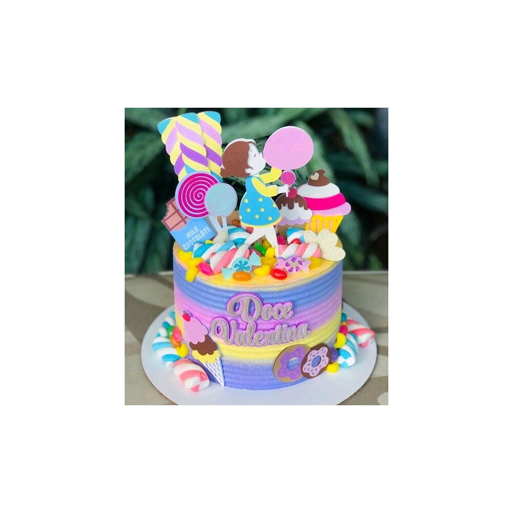 Topo de Bolo Confeitaria - Doceria 39