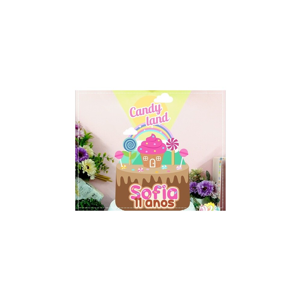 Topo de Bolo Confeitaria - Doceria 42