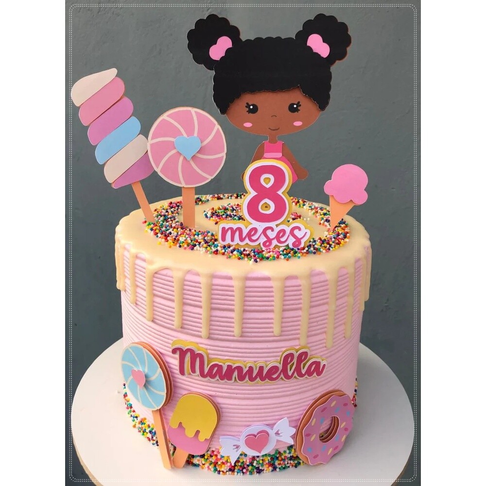 Topo de Bolo Confeitaria - Doceria 55