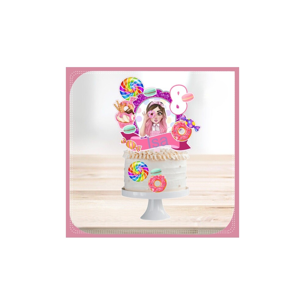 Topo de Bolo Confeitaria - Doceria 58