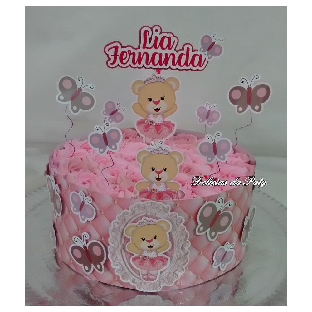 Topo de Bolo Chá de Bebê 07